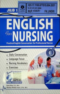 ENGLISH for NURSING; Practical English Conversation for Professional Nurses, JILID I