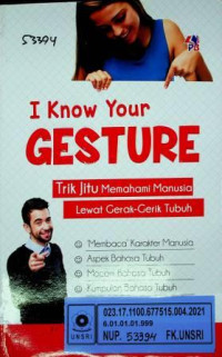 I Know Your GESTURE; Trik Jitu Memahami Manusia Lewat Gerak- Gerik Tubuh