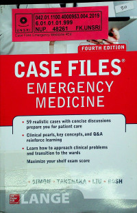CASE FILES : EMERGENCY MEDICINE, Fourth