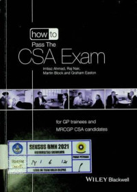 how to Pass the CSA Exam; for GP Trainees and MRCGP CSA candidates