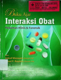 Buku Ajar Interaksi Obat, Pedoman Klinis  & Forensik