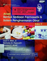 Ansel Bentuk Sediaan Farmasetis dan Sistem Penghantaran Obat, Edisi 9