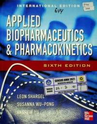 APPLIED BIOPHARMACEUTICS & PHARMACOKINETICS, SIXTH EDITION