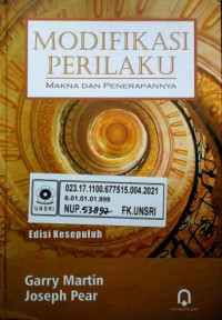 MODIFIKASI PERILAKU, MAKNA DAN PENERAPANNYA, Edisi Kesepuluh