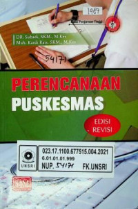 PERENCANAAN PUSKESMAS, EDISI REVISI