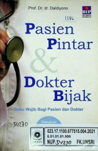 Pasien Pintar dan Dokter Bijak, Buku Wajib Bagi Pasien dan Dokter