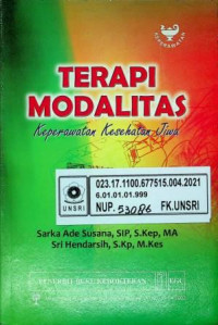 TERAPI MODALITAS; Keperawatan Kesehatan Jiwa