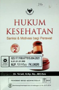 HUKUM KESEHATAN; Sanksi dan Motivasi bagi Perawat