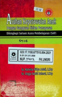 Asuhan Keperawatan Anak Dengan Gangguan Sistem Pernapasan