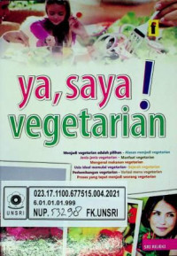 ya, saya vegetarian