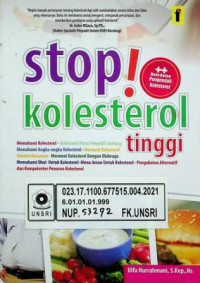 stop kolesterol tinggi