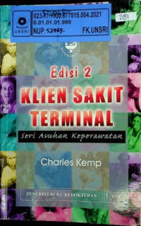 KLIEN SAKIT TERMINAL; Seri Asuhan Keperawatan, Edisi 2