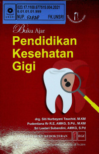 Buku Ajar Pendidikan Kesehatan Gigi