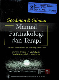 Goodman & Gilman Manual Farmakologi dan Terapi