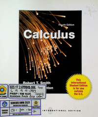 Calculus, Fourth Edition