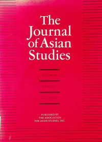 The Journal of Asian Studies, Volume 56 Number 3 August. 1997