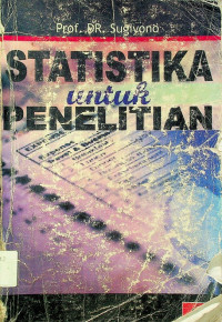 STATISTIKA untuk PENELITIAN