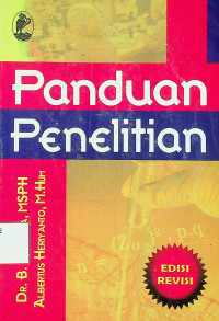 Panduan Penelitian, EDISI REVISI