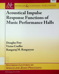 Acoustical Impulse Response Function of Music Performance Halls