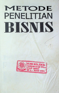 METODE Penelitian BISNIS