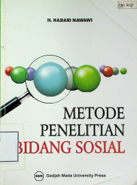 METODE PENELITIAN BIDANG SOSIAL