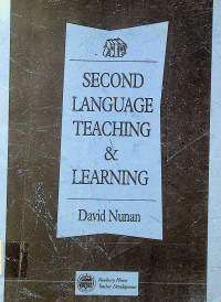 SECOND LANGUAGE TEACHING & LEARNING