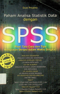 Paham Analisa Statistik Data dengan SPSS