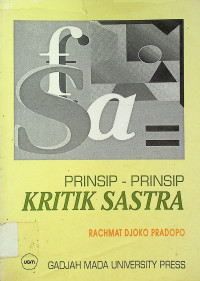 PRINSIP-PRINSIP KRITIK SASTRA