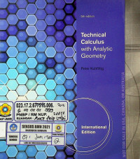 Technical Calculus with Analytic Geometry, 5th edition