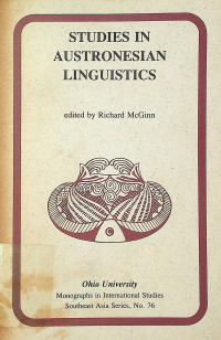 STUDIES IN AUSTRONESIAN LINGUISTICS