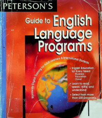 Guide to English Langugae Programs