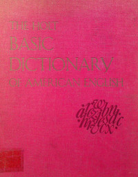 THE HOLT BASIC DICTIONARY OF AMERICAN ENGLISH