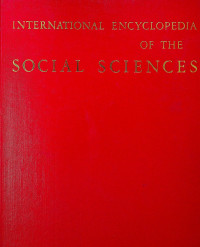 INTERNATIONAL ENCYCLOPEDIA OF THE SOCIAL SCIENCES VOLUME 5