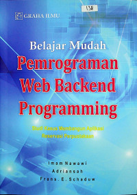 Belajar Mudah Pemrograman Web Backend Programming