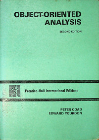 OBJECT-ORIENTED ANALYSIS : SECOND EDITION