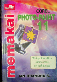 memakai COREL PHOTO-PAINT 11