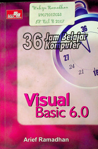 36 Jam Belajar Komputer Visual Basic 6.0