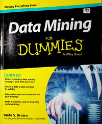 Data Mining FOR DUMMIES