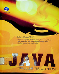 JAVA : TEORI, ALGORITMA, dan APLIKASI