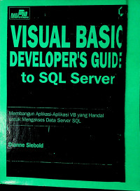 VISUAL BASIC DEVELOPER'S GUIDE to SQL Server