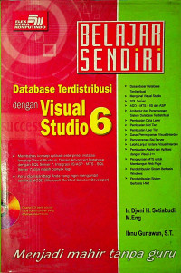 BELAJAR SENDIRI Database Terdistribusi dengan Visual Studio 6