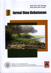 Jurnal Ilmu Kehutanan Vol. 14 Juli-September 2020