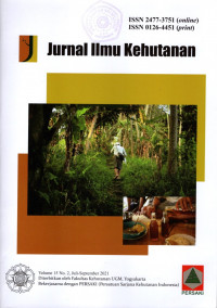 Jurnal Ilmu Kehutanan Vol. 15 No 2 Juli-September 2021