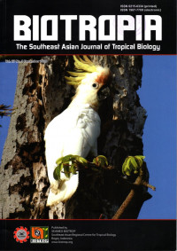 BIOTROPIA; The Southeast Asia Jurnal of Tropical Biology Vol. 27 No. 3 December 2020