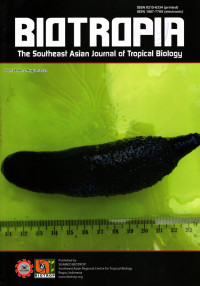 BIOTROPIA; The Southeast Asia Jurnal of Tropical Biology Vol. 28 No. 2 Agustus 2021