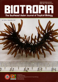 BIOTROPIA; The Southeast Asia Jurnal of Tropical Biology Vol. 28 No. 3 December 2021