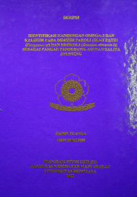 IDENTIFIKASI KANDUNGAN OMEGA-3 DAN KALSIUM PADA DIMSUM PAROLI (IKAN PATIN (PANGASIUS SP) DAN BROKOLI (BRASSICA OLERACEA L)) SEBAGAI PANGAN PENDUKUNG ASUPAN BALITA STUNTING