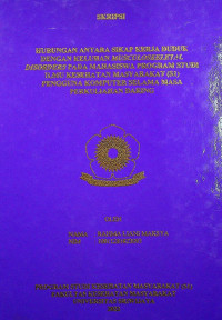 HUBUNGAN ANTARA SIKAP KERJA DUDUK DENGAN KELUHAN MUSCULOSKELETAL DISORDERS PADA MAHASISWA PROGRAM STUDI ILMU KESEHATAN MASYARAKAT (S1) PENGGUNA KOMPUTER SELAMA MASA PERKULIAHAN DARING