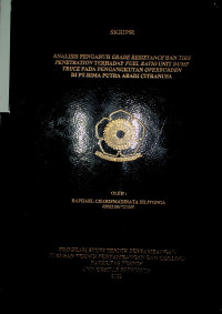 ANALISIS PENGARUH GRADE RESISTANCE DAN TIRE PENETRATION TERHADAP FUEL RATIO UNIT DUMP TRUCK PADA PENGANGKUTAN OVERBURDEN DI PT.BIMA PUTRA ABADI CITRANUSA