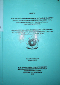 PENGENDALIAN PENYAKIT REBAH KECAMBAH (DAMPING OFF) DAN PENINGKATAN PERTUMBUHAN BIBIT PADA TANAMAN CABAI RAWIT (Capsicum frutescens) MENGGUNAKAN PGPR.